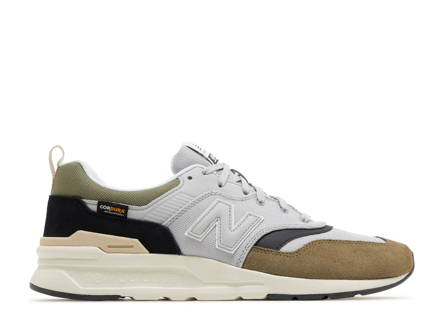 

Кроссовки New Balance 997H 'Covert Green Raincloud', зеленый, Зеленый;серый