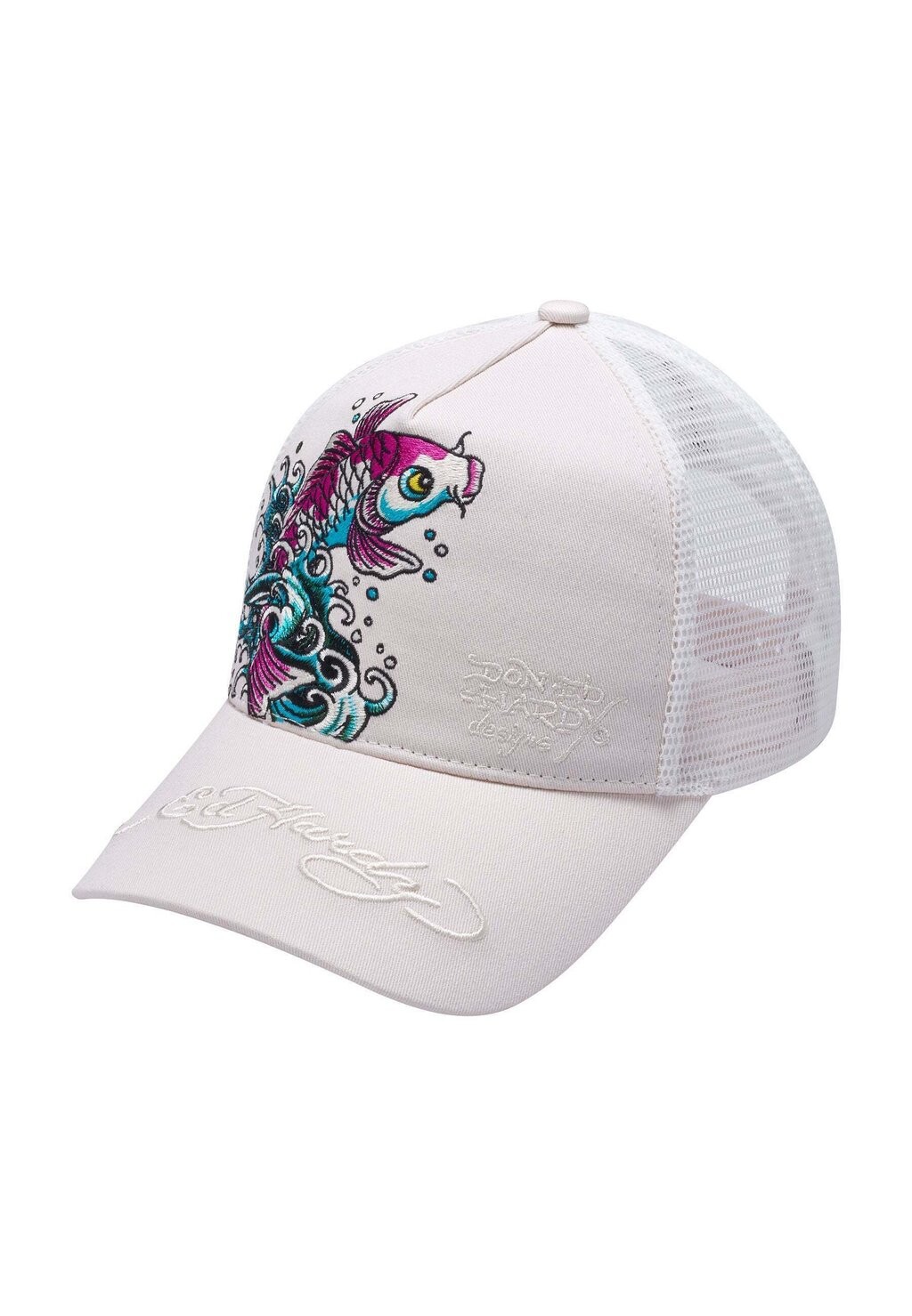 

Кепка Unisex Blushing-Koi Front Trucker Ed Hardy, розовый