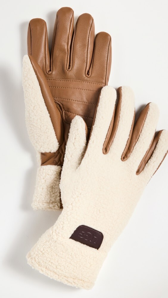 

Перчатки UGG Sherpa, кремовый