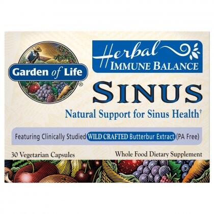 

Herbal Immune Balance Sinus (30 капсул) Garden of Life