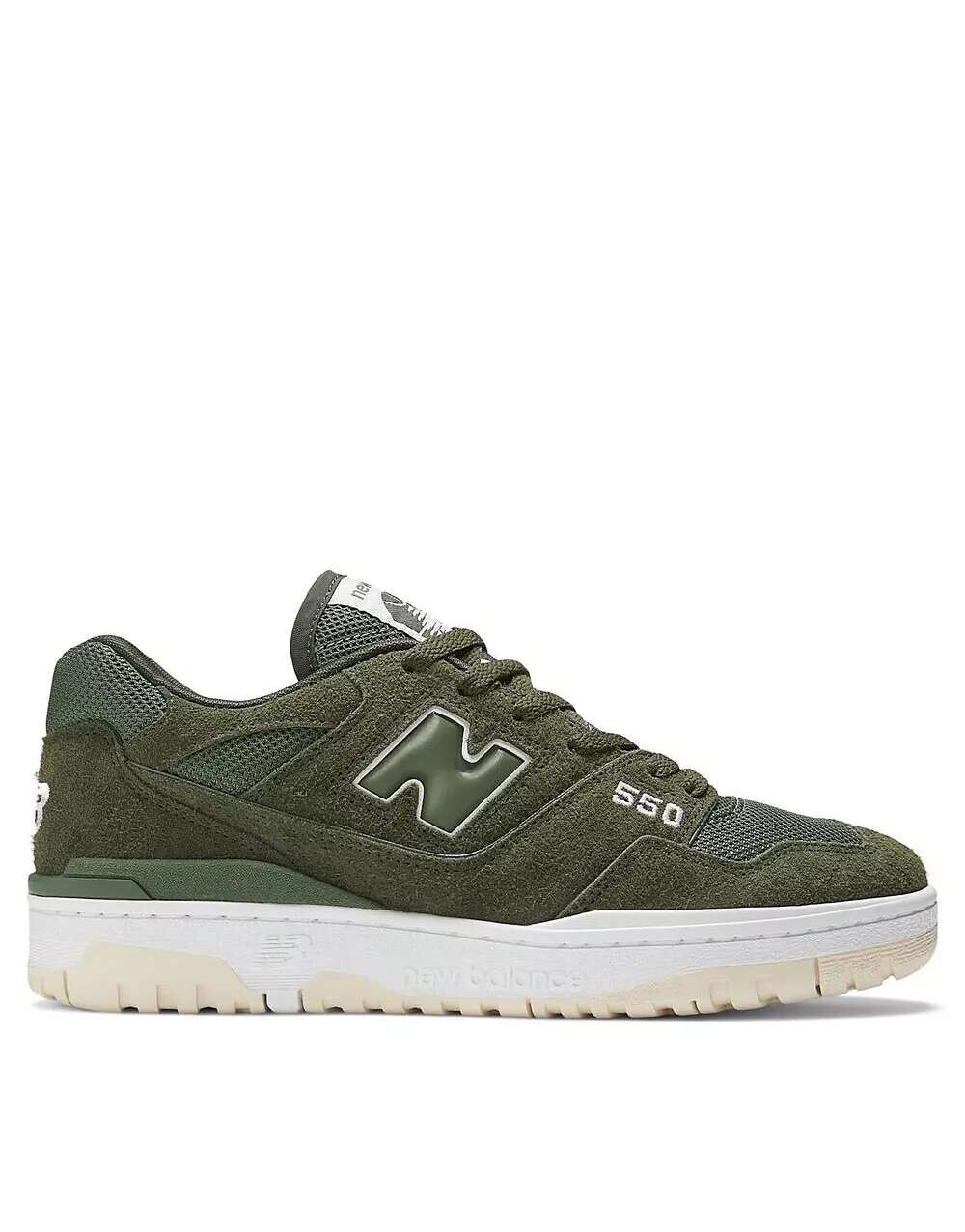 

Зеленые кроссовки New Balance 550, Зеленый