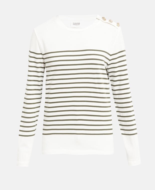 

Топ с длинными рукавами Claudie Pierlot, хаки