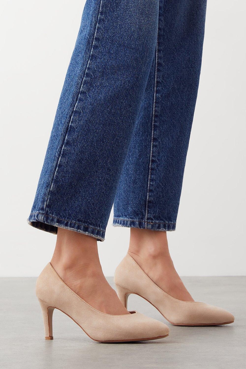 

Хорошо для подошвы: туфли-лодочки Emily очень широкой посадки Dorothy Perkins, бежевый