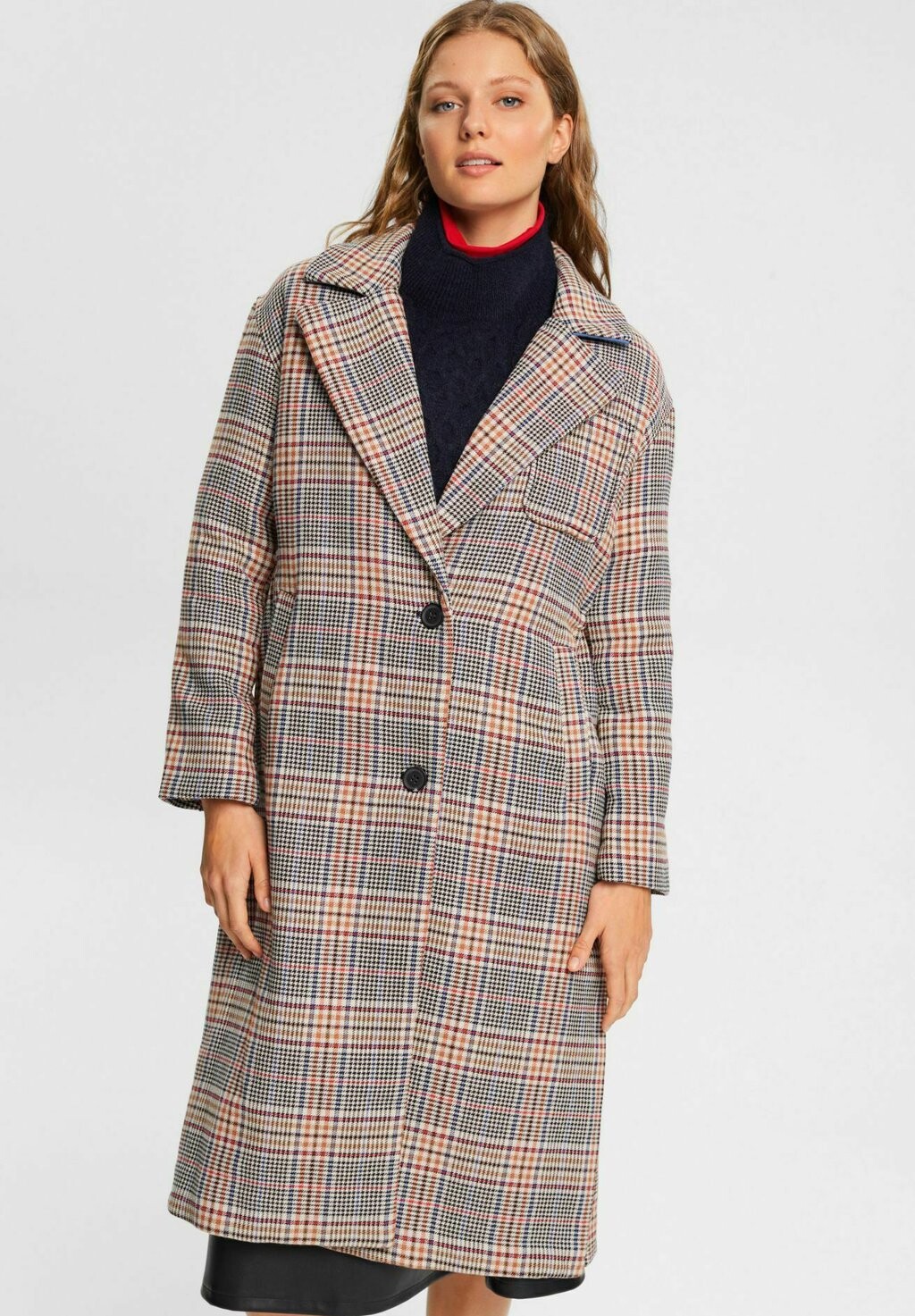

Классическое пальто Esprit, черный