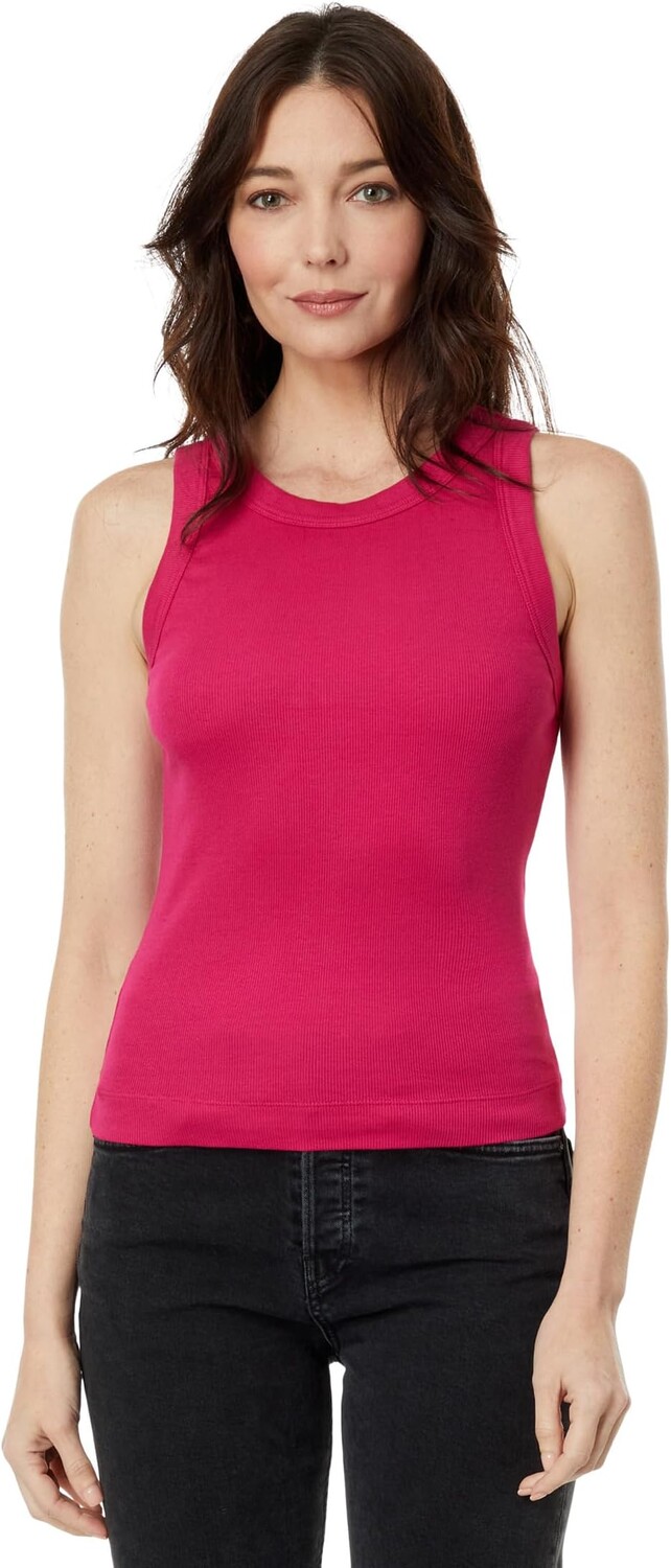 

Майка Gina Wide Binding Crop Tank Michael Stars, цвет Dark Voltage