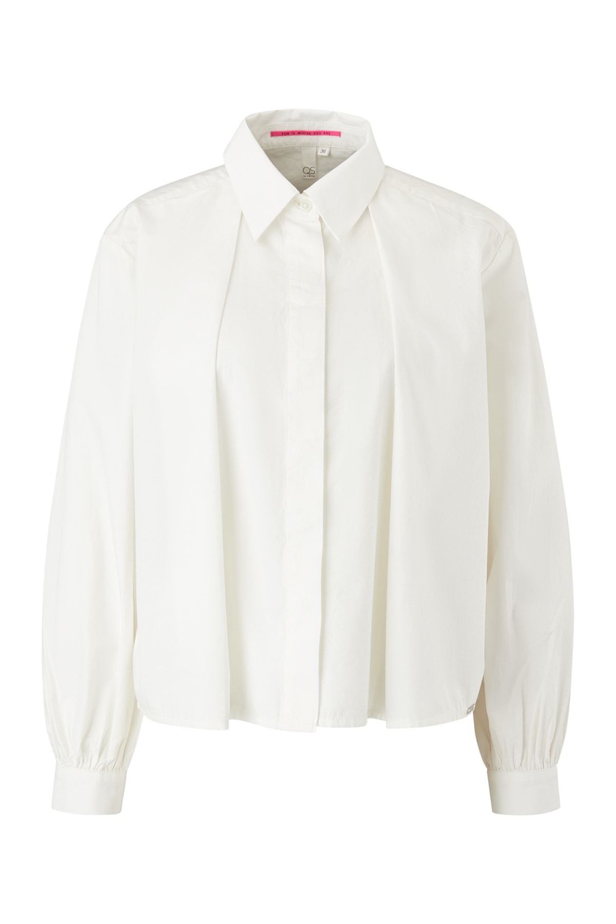 Блузка для женщин/девочек QS by s.Oliver, белый блуза qs by s oliver белый