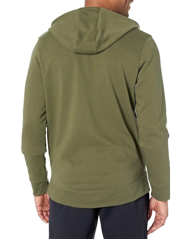 

Худи Under Armour Rival Terry Left Chest Full Zip Hoodie, цвет Marine Olive Drab Green/Onyx White