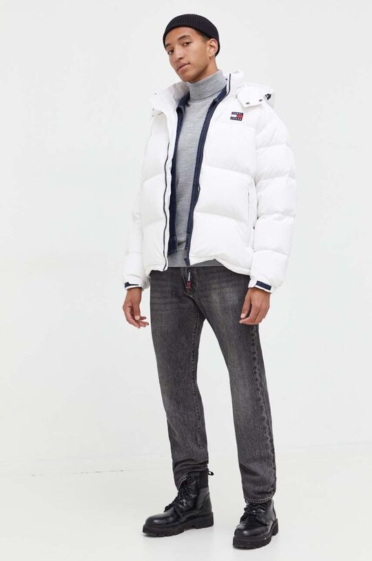 

Пуховик Tommy Jeans, белый