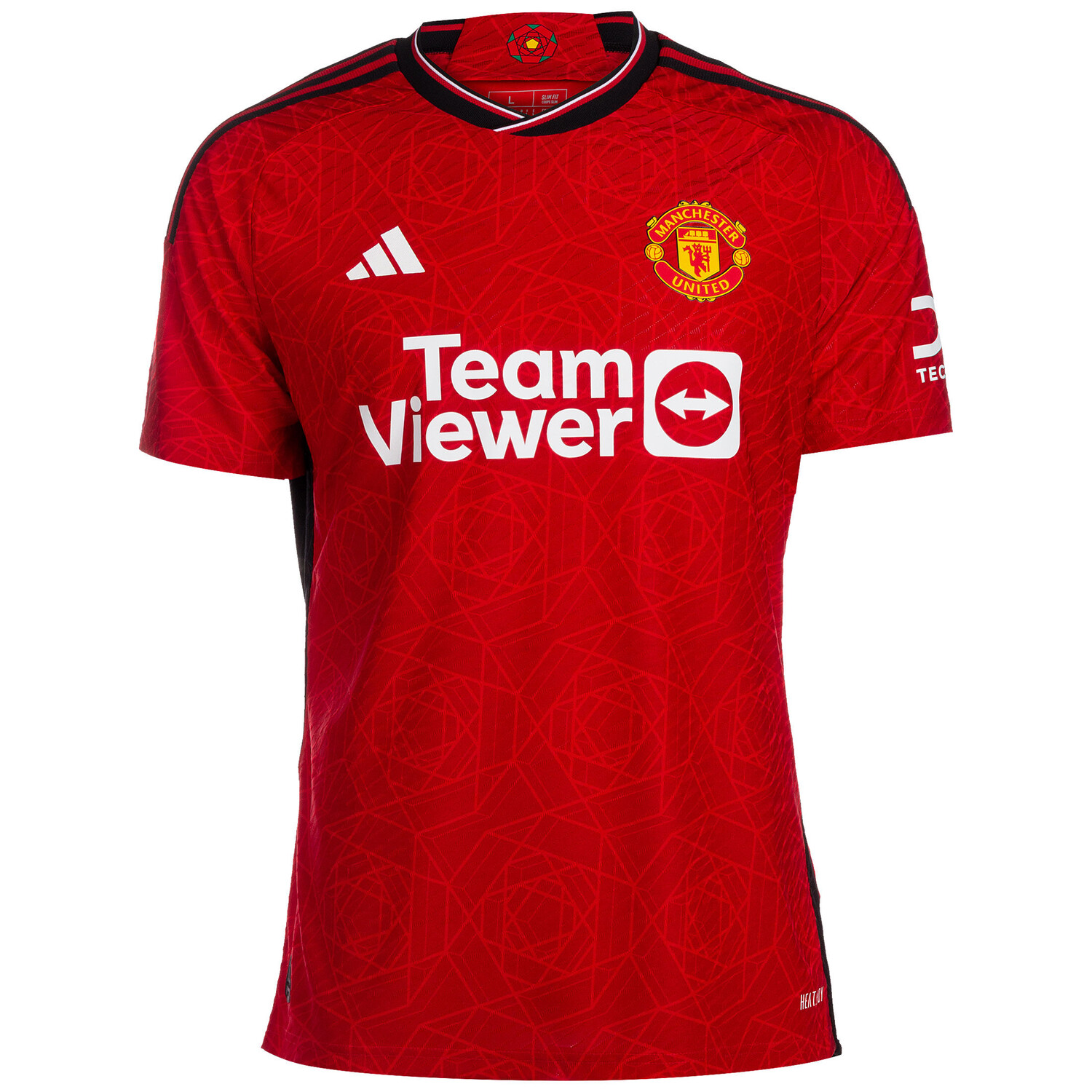 

Рубашка adidas Performance Fußballtrikot Manchester United 23/24 Heim, красный