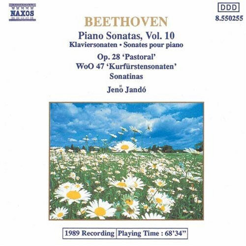 

CD диск Beethoven / Jando: Piano Sonatas 15 & 33-35 / Sonata Movements