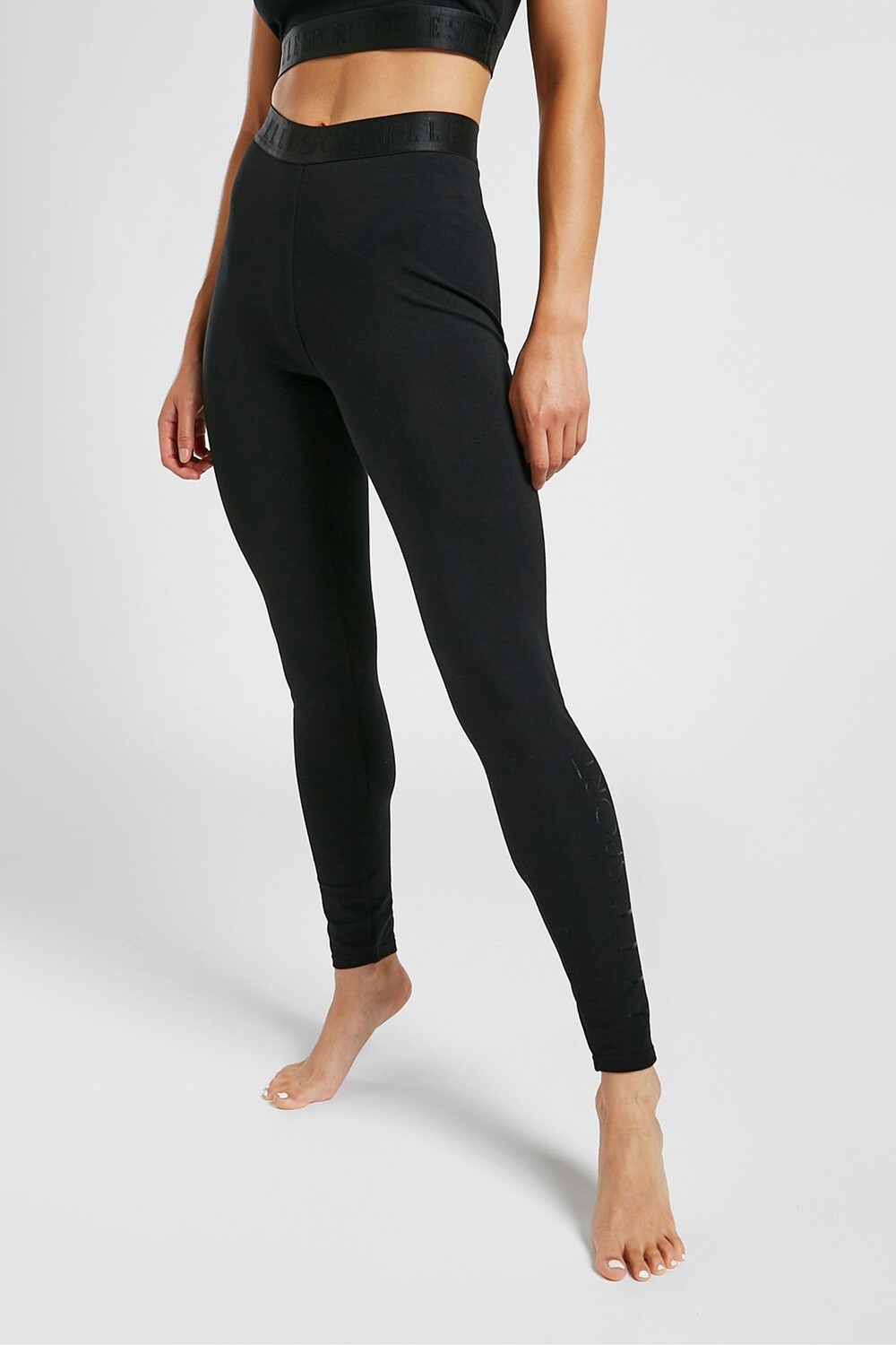 

ELLE Sport черные хлопковые леггинсы Elle, черный