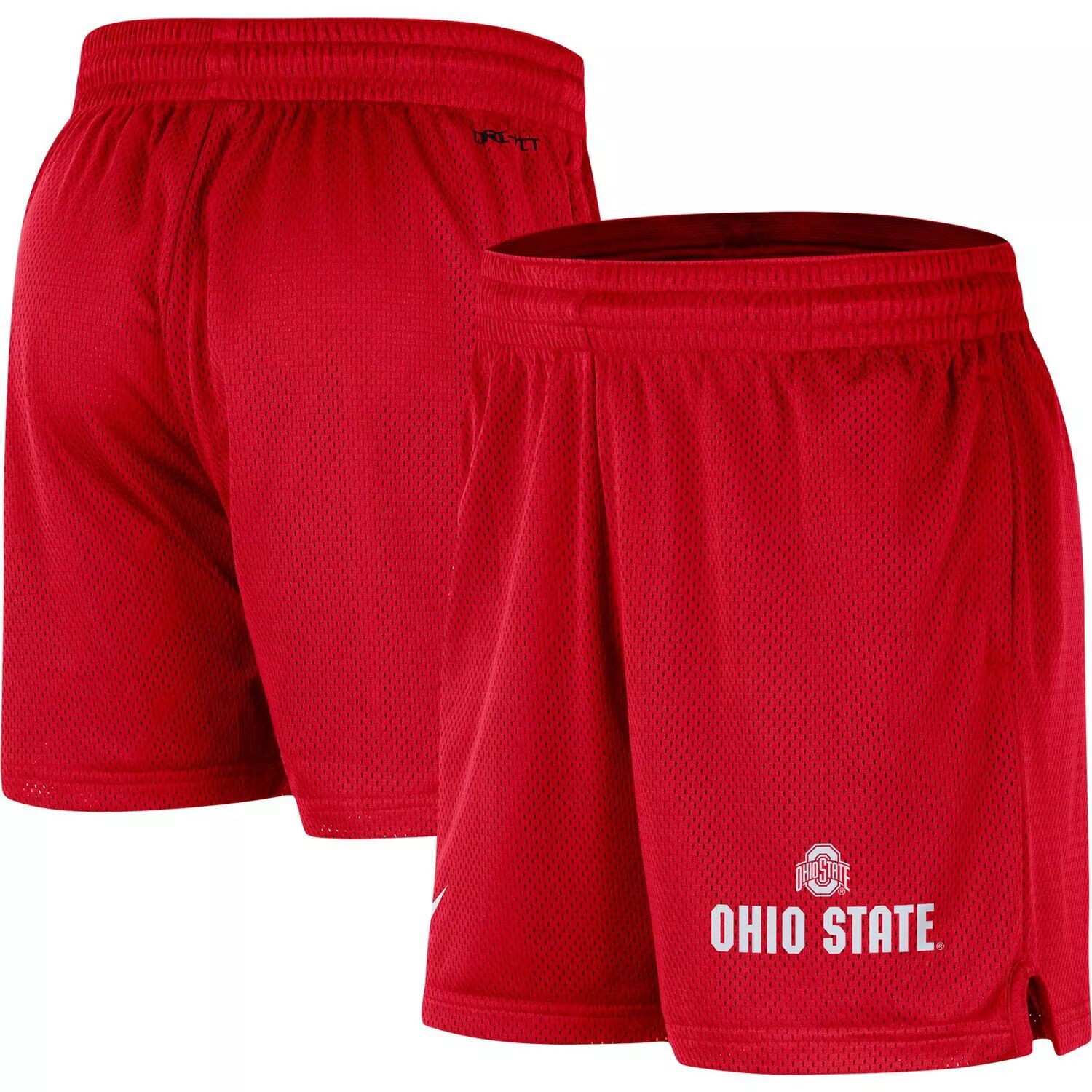 

Мужские спортивные шорты из сетки Scarlet Ohio State Buckeyes Nike