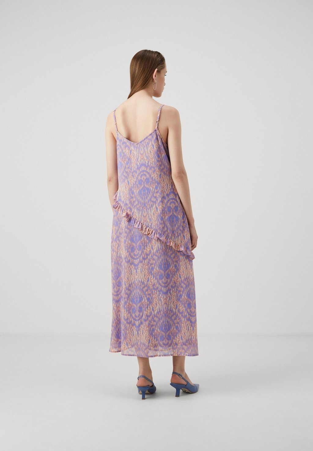 

Дневное платье Onlstar Life Strap Frill Midi Dress ONLY, фиолетовый
