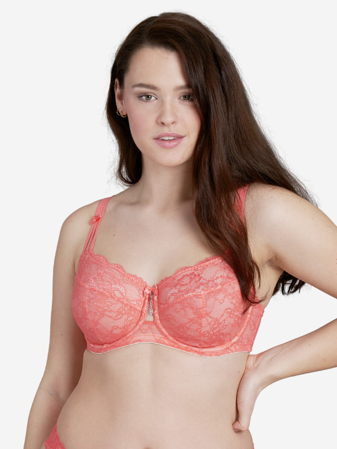 

Бюстгальтер балконет SugarShape BH Sienna, цвет coral