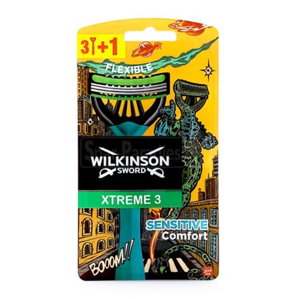Wilkinson Xtreme 3 Sensitive Comfort Одноразовая бритва для влажной уборки, Wilkinson Sword