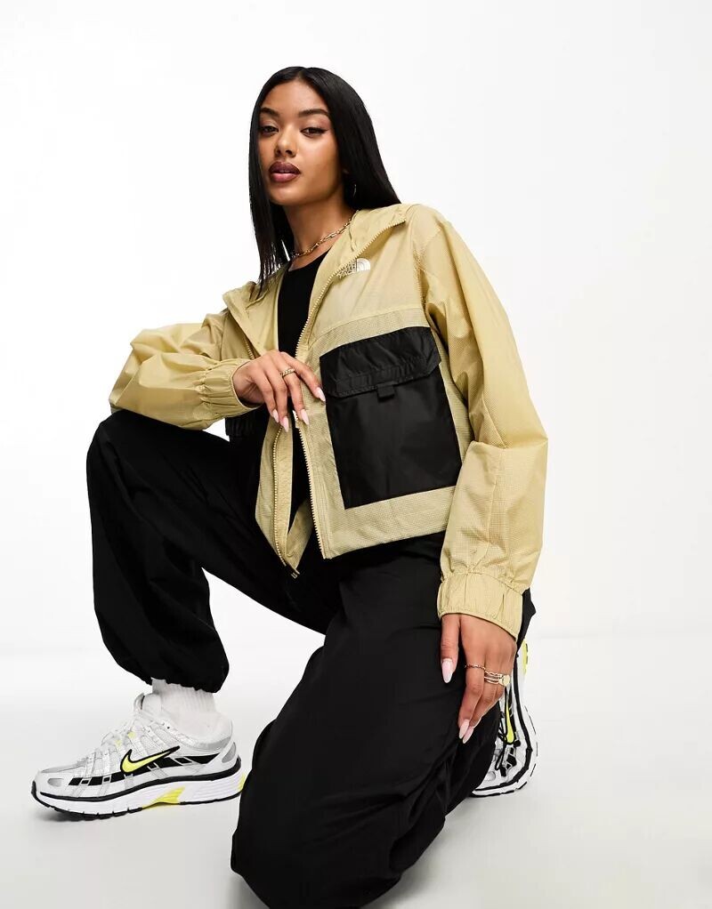 

Свободная куртка с капюшоном The North Face Nekkar бежевого цвета, эксклюзивно для ASOS