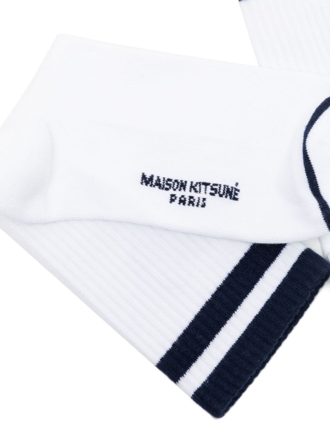

Maison Kitsuné носки Bold Fox Head, белый