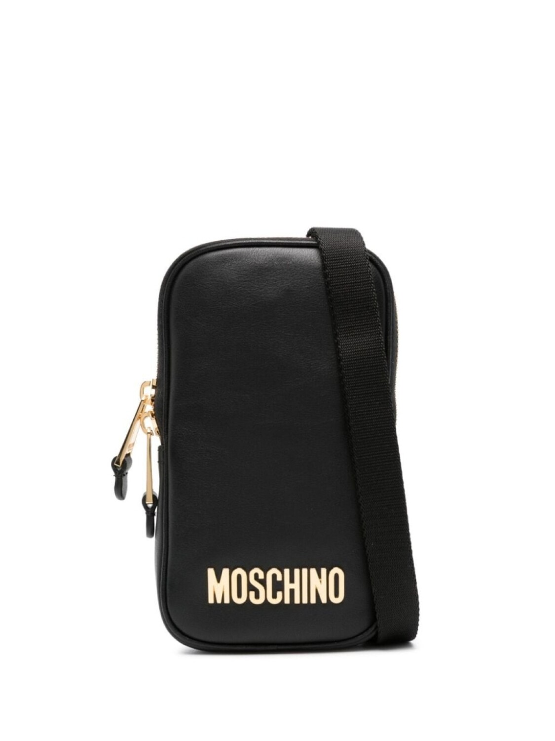 

Moschino чехол для телефона с логотипом, черный