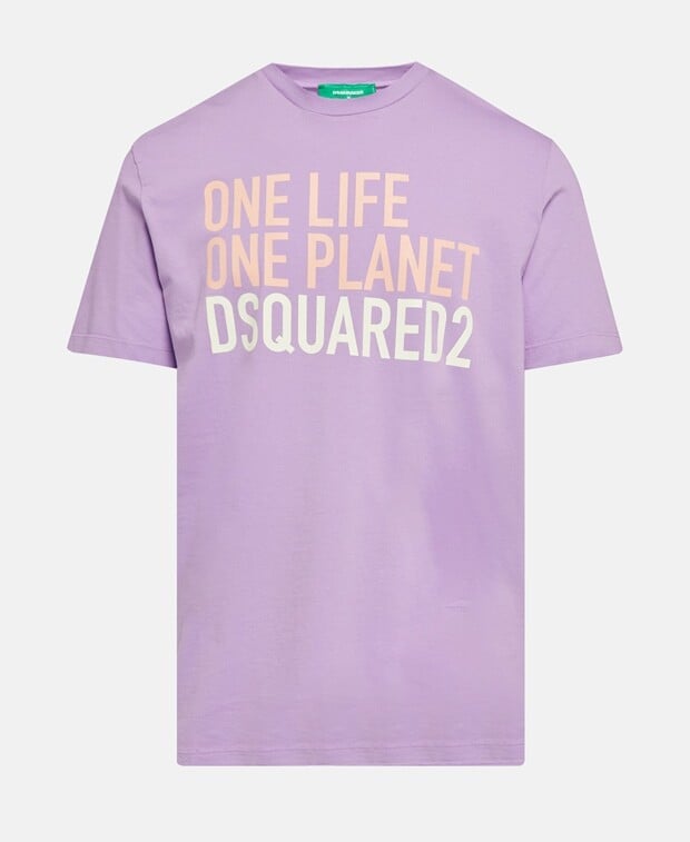 

Футболка Dsquared2, фиолетовый