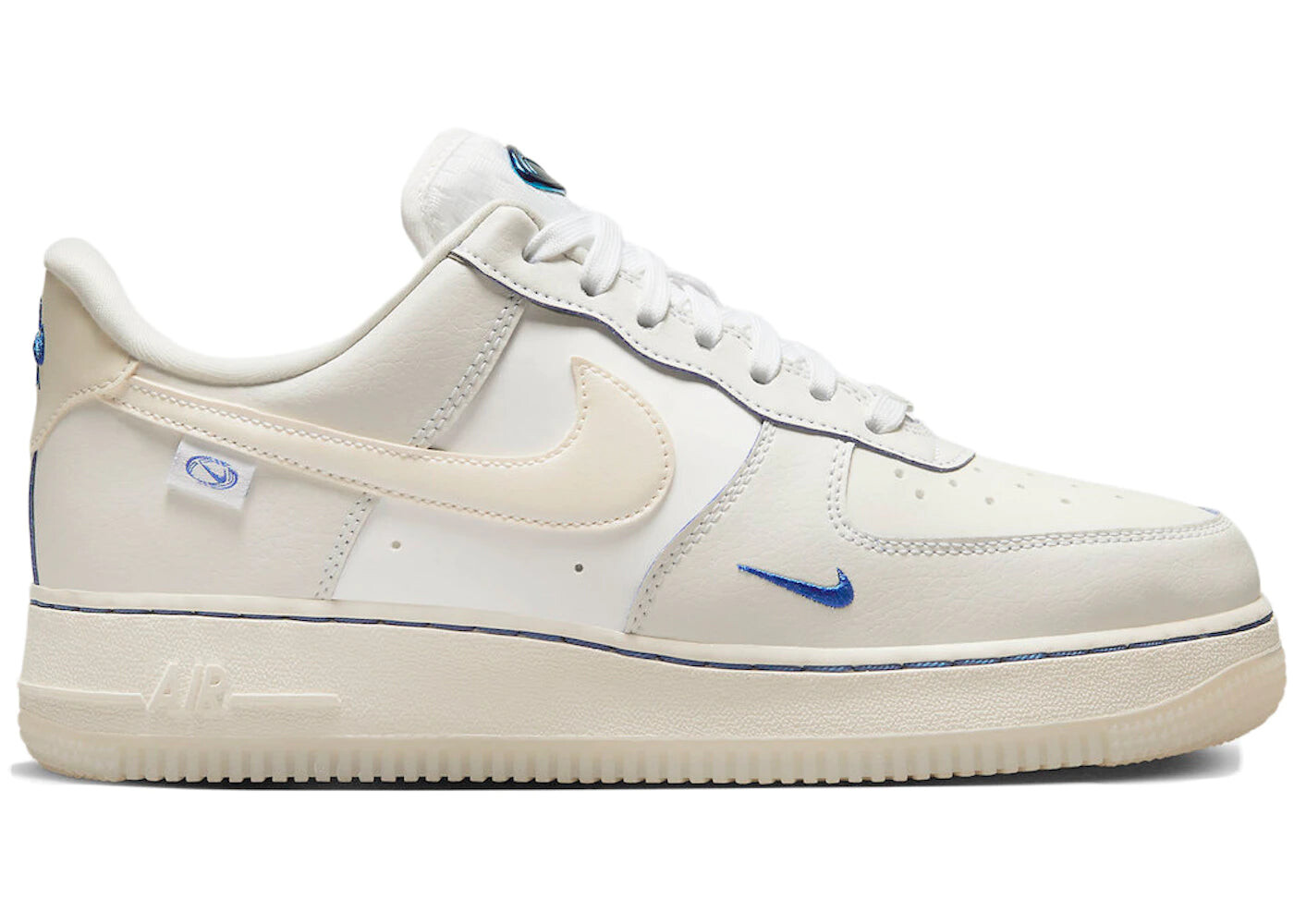 

Кроссовки Nike Air Force 1 Low Global Sail Game Royal, серый / белый