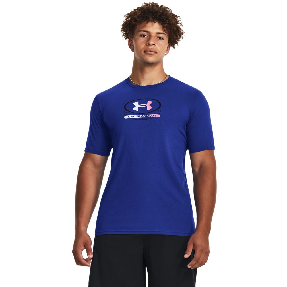 

Футболка Under Armour Global Lockertag, фиолетовый