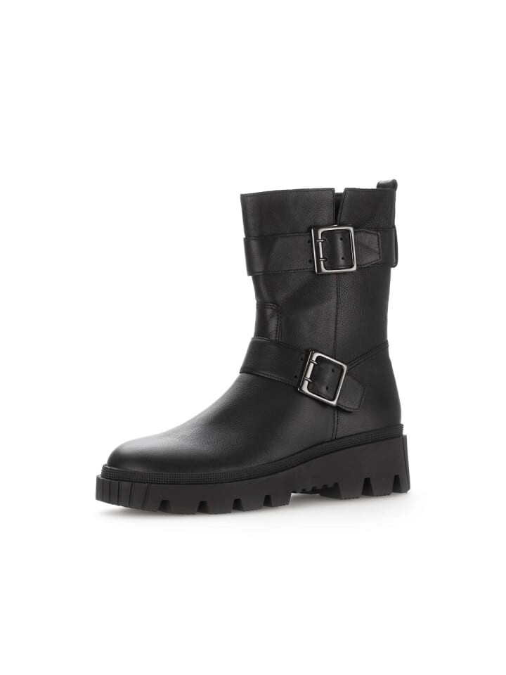 

Ботильоны Gabor Fashion Biker Boots, черный