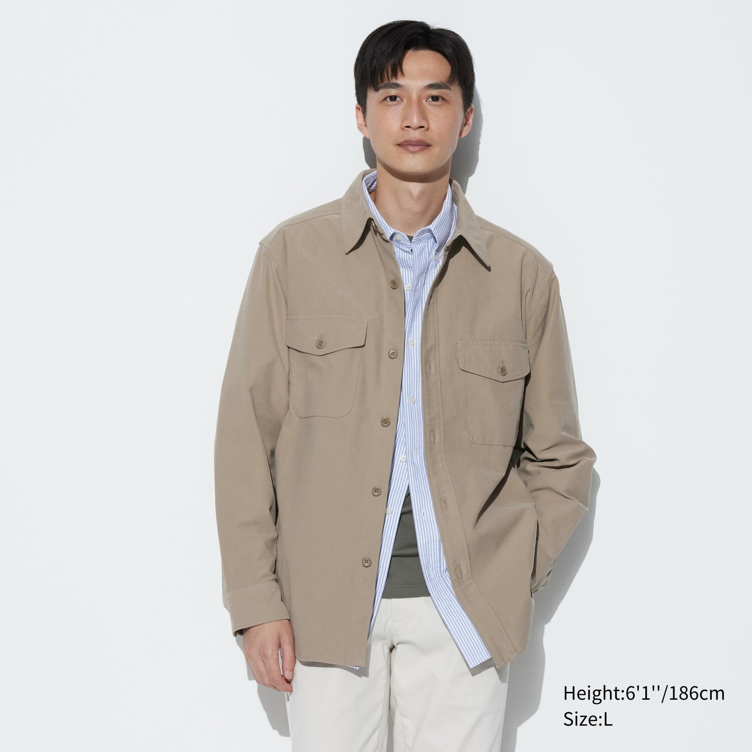 

Куртка UNIQLO из плюша, бежевый