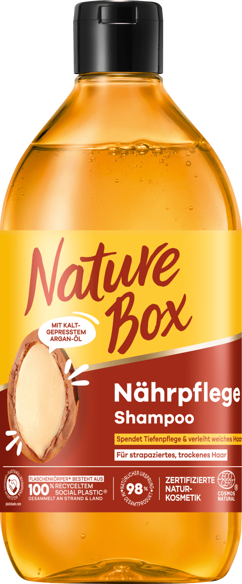 Шампунь с аргановым маслом 385 мл. Nature Box nature box men walnut oil 3in1 шампунь 385 ml