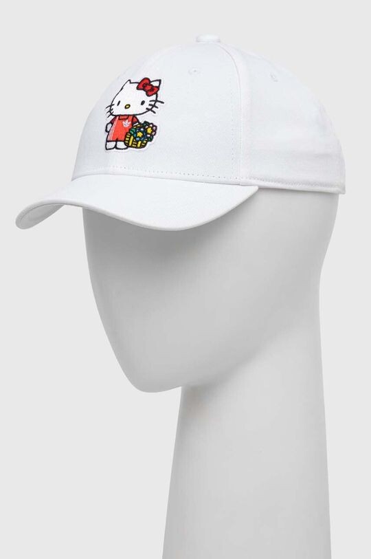 

Детская хлопковая шапка-козырек для Hello Kitty adidas Originals, белый