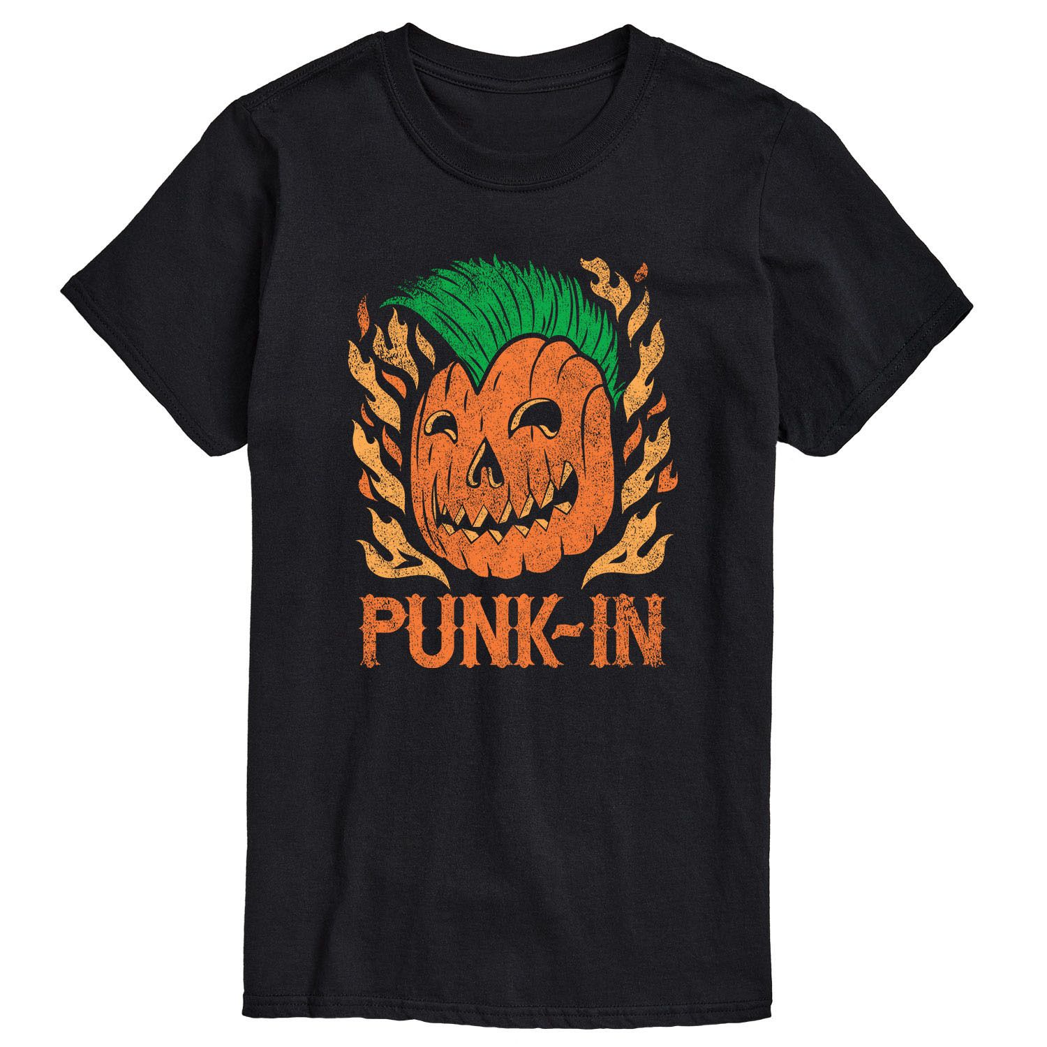 Мужская футболка на Хэллоуин в стиле панк Licensed Character мужская футболка кот панк m синий