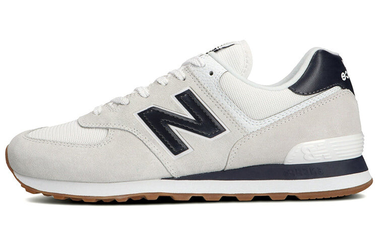 

Кроссовки унисекс New Balance 574, серый / темно-синий / белый