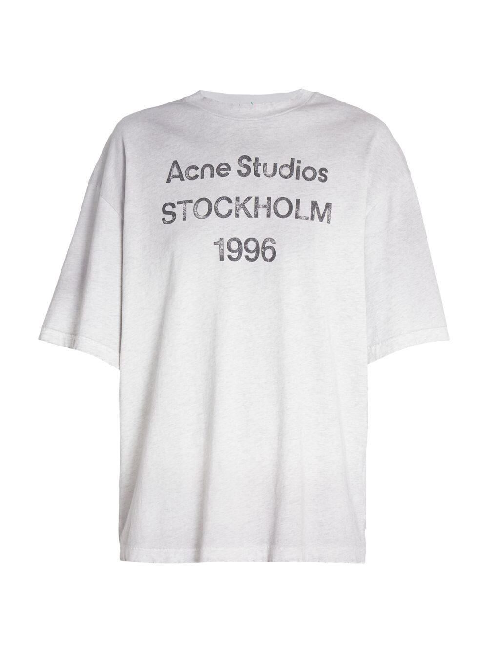 

Футболка Exford U 1996 с рисунком из смесового хлопка Acne Studios, Серый