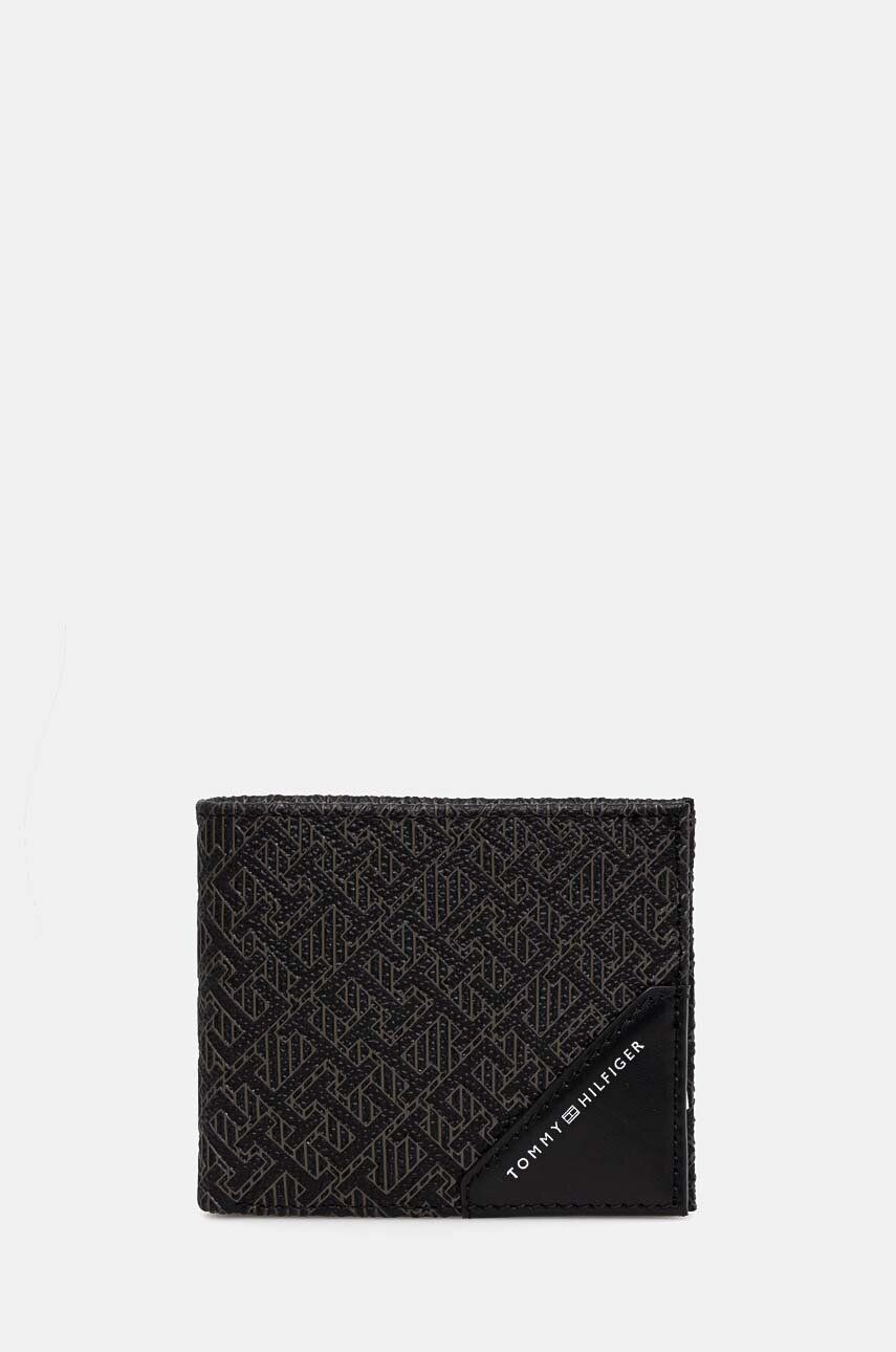 

Кожаный кошелек Tommy Hilfiger, черный