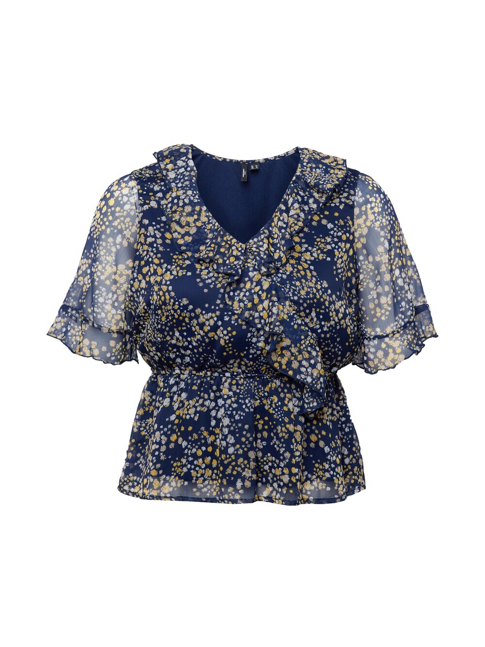 

Блузка Vero Moda Curve DORA KAYA, темно-синий