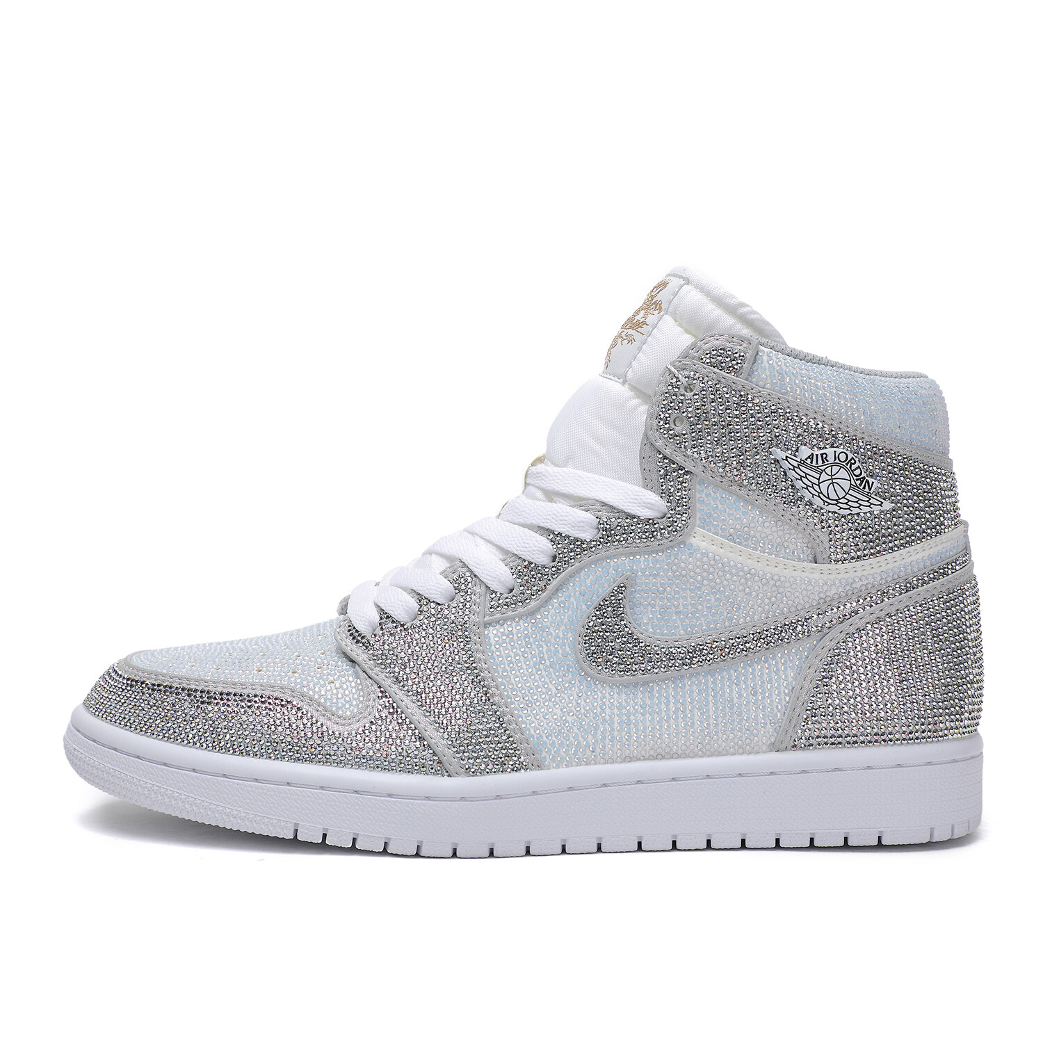 

Jordan Air Jordan 1 винтажные баскетбольные кроссовки женские, Silver