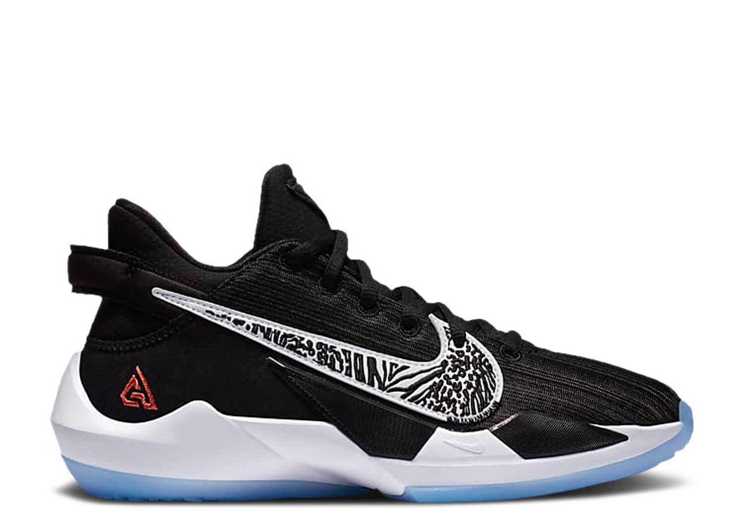 

Кроссовки Nike Zoom Freak 2 Gs 'Black', черный