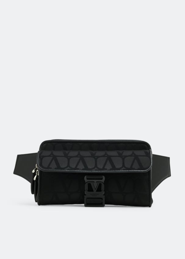 Поясная сумка Valentino Garavani Black Iconographe, черный