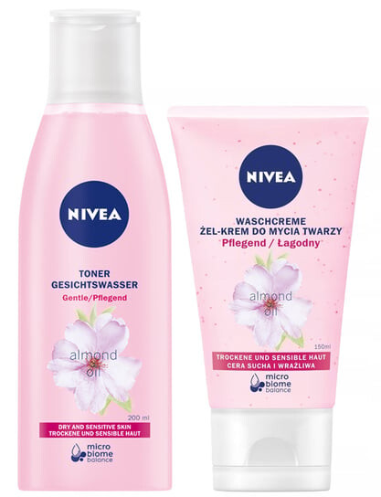 

Гель для умывания + тоник для сухой кожи NIVEA