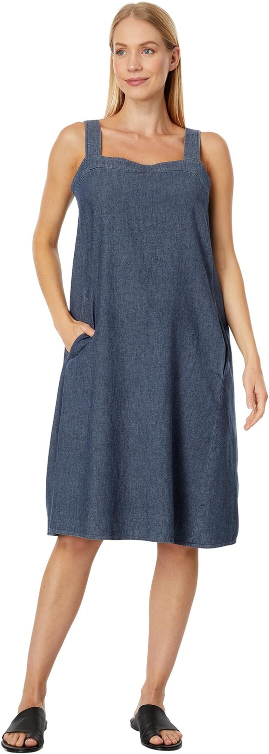 

Платье в полный рост Eileen Fisher, цвет Denim