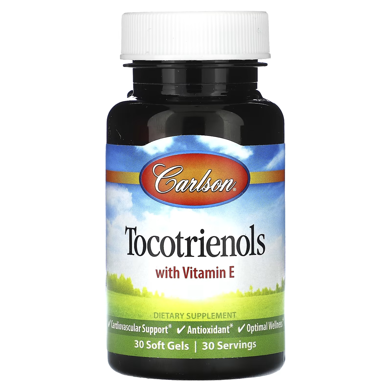 Токотриенолы Carlson с витамином Е, 30 мягких гелей пищевая добавка carlson enhanced mobility 30 мягких гелей