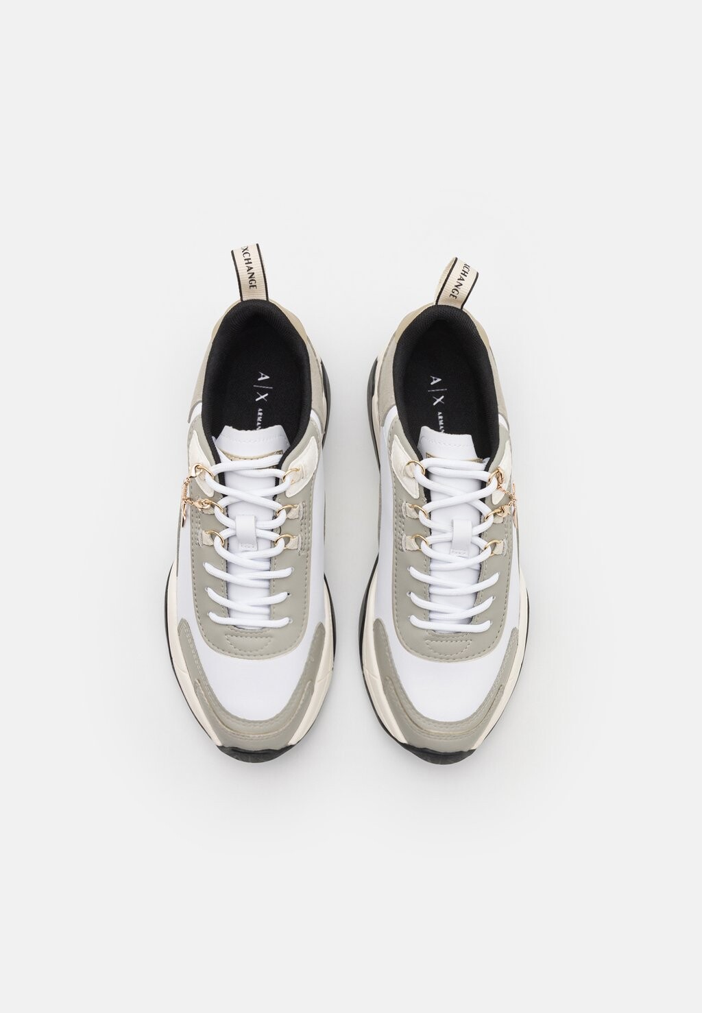 

Кроссовки LACE UP Armani Exchange, серый