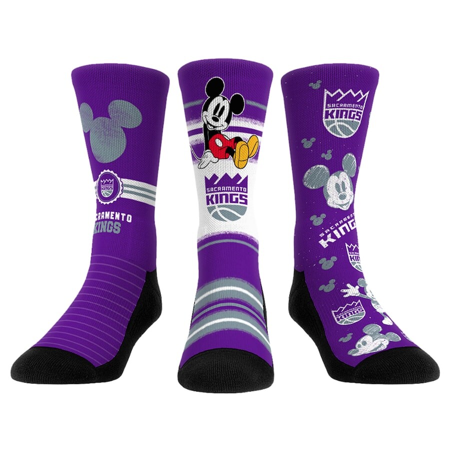 

Комплект носков Rock Em Socks Sacramento Kings, фиолетовый