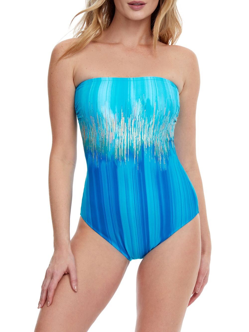 

Цельный купальник Moroccan Sky Gottex Swimwear, синий