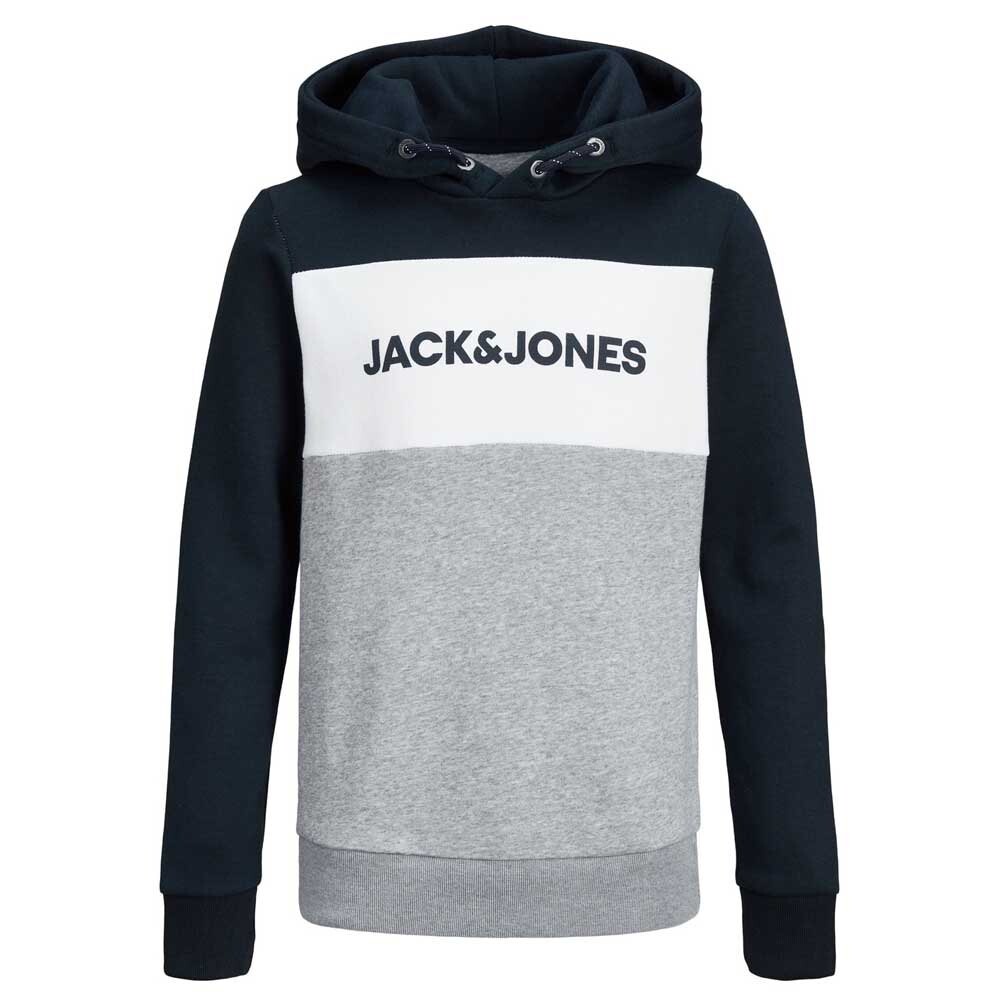 

Худи Jack & Jones Logo Blocking, серый