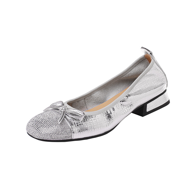 

Туфли женские повседневные Women's Casual Shoes Women's Jiuxingdao, серебряный