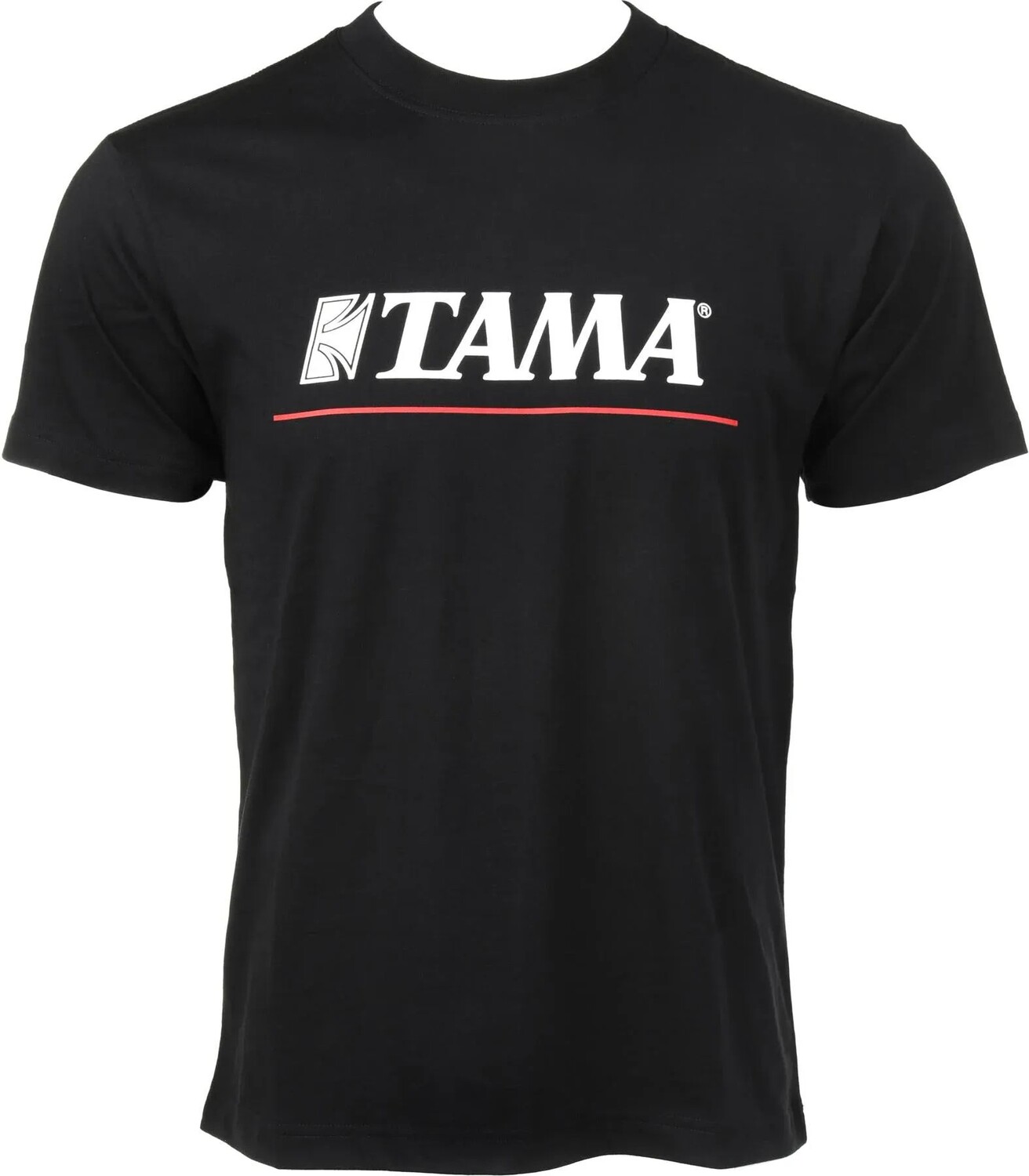 

Футболка с логотипом Tama - черная, маленькая, Черный