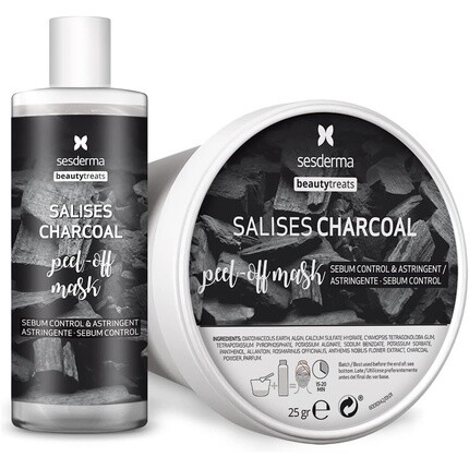 

Маска для лица Salises с углем Sesderma