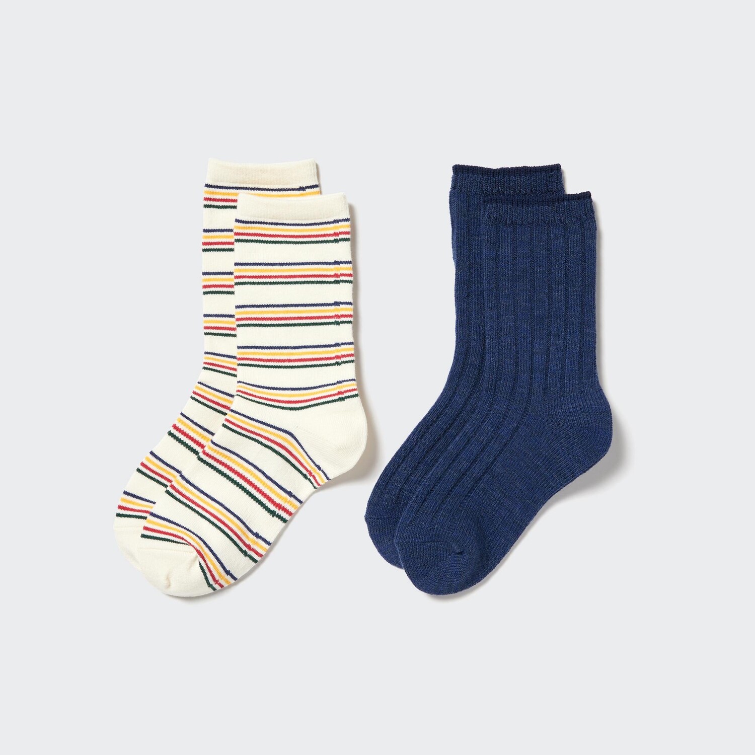 

Детские полосатые термоноски HEATTECH (две пары) Uniqlo