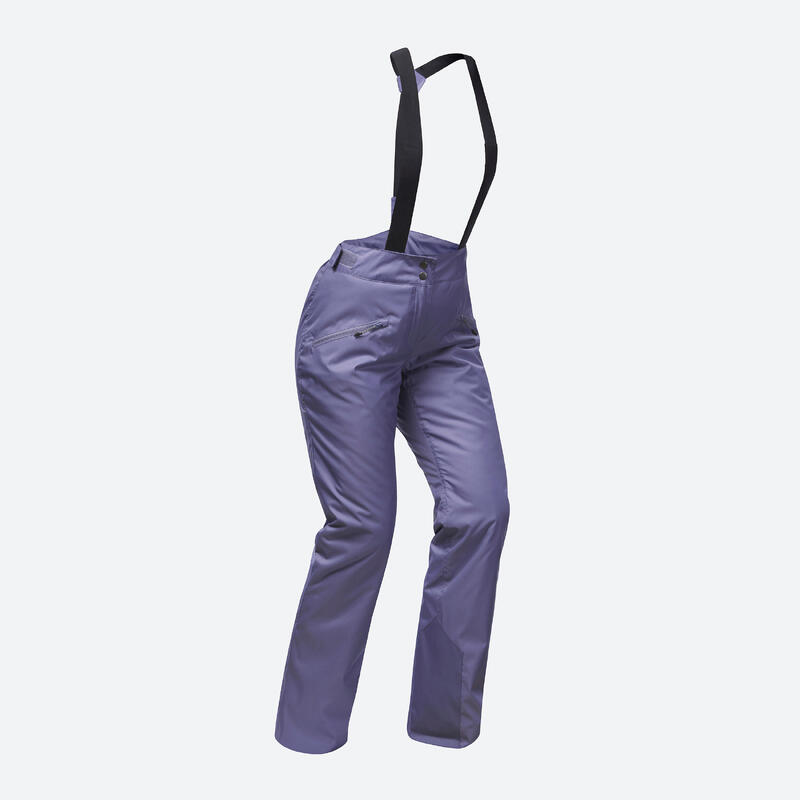 Лыжные брюки женские трассовые теплые - 180 фиолетовый WEDZE, цвет blau фото