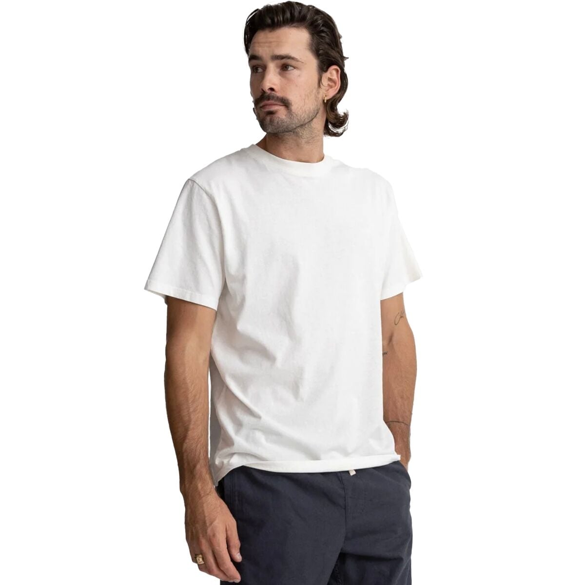 Классическая винтажная футболка Rhythm, белый